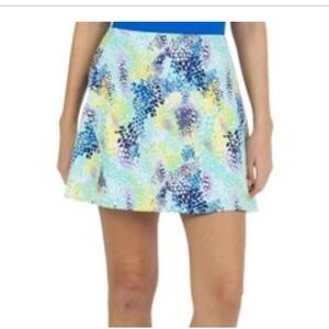 Ladies IBKUL LESSIE JADE MULTI GOLF TENNIS SWING SKORT